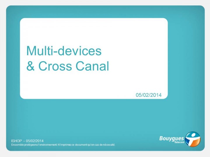 Recommandation Multi-Devices