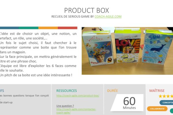 INNOVATION GAME : PRODUCT BOX