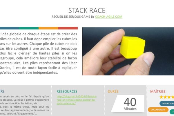SERIOUS GAME : STACK RACE
