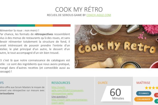 OpenSeriousGame : Cook My Rétro
