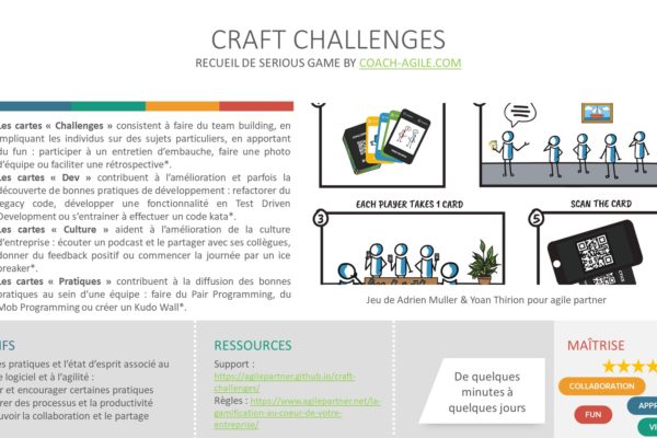 SERIOUS GAME : CRAFT CHALLENGES