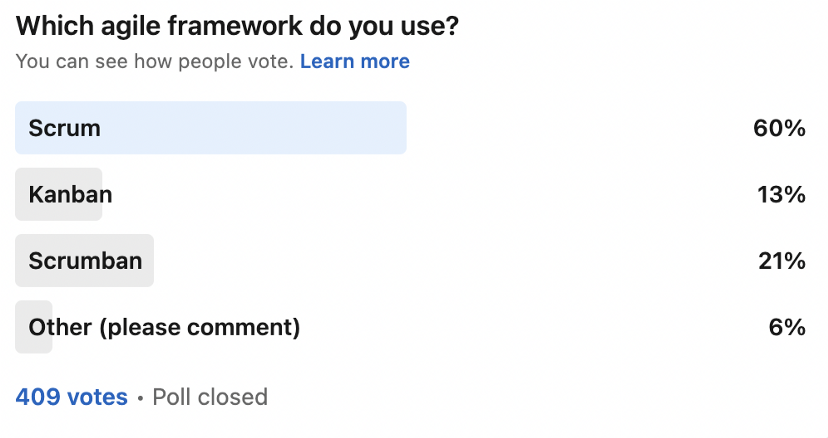 framwork agile utilisation