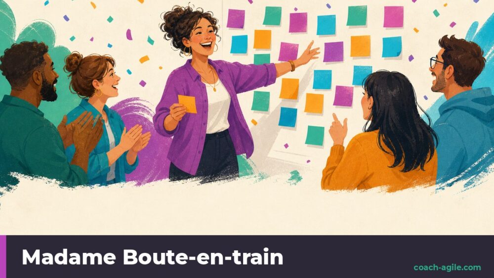 Illustration : Madame Boute-en-train : ce que le personnage de Roger Hargreaves apprend aux facilitateurs agiles
