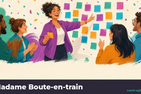 Illustration : Madame Boute-en-train : ce que le personnage de Roger Hargreaves apprend aux facilitateurs agiles