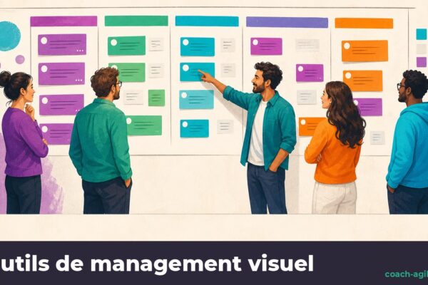 Illustration : Outil de management visuel : choisir et installer ceux qui rendent vraiment le travail visible